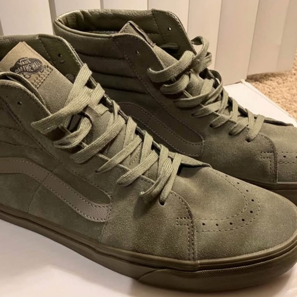 Vans Men's 13 Mono Suede Sk8-High Sneakers - Picture 5 of 5